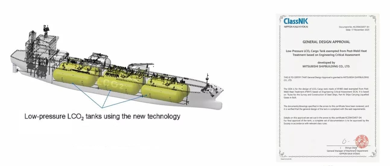 large-scale LCO₂ tanks