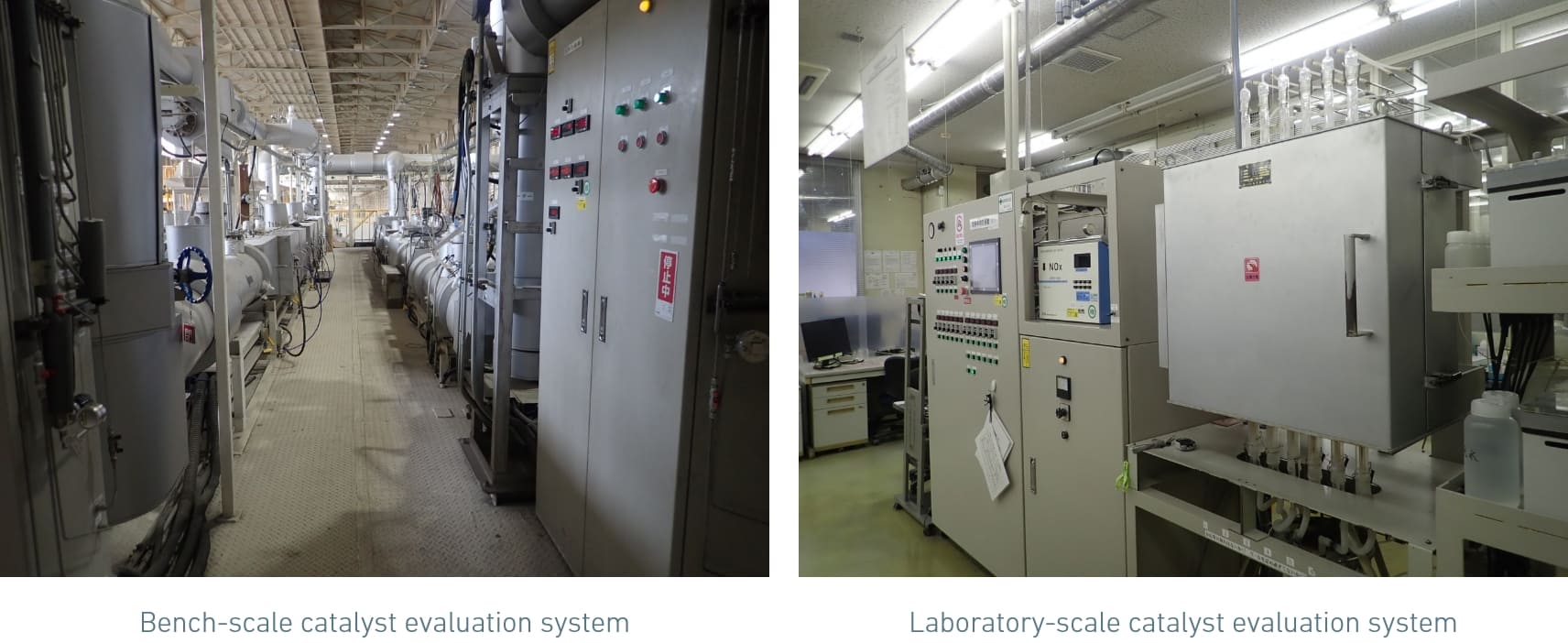 Bench-scale catalyst evaluation system and Laboratory-scale catalyst evaluation system