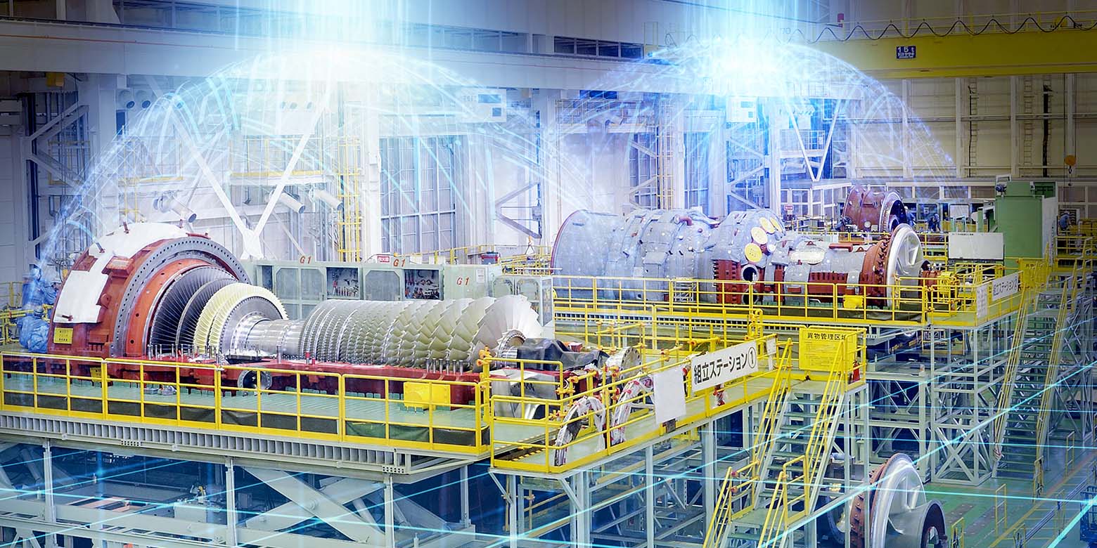 Image of developing the applications for Gas Turbine Combined Cycle (GTCC) plants